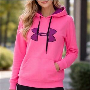 Under Armour Women's Vibrant Pink Hoodie